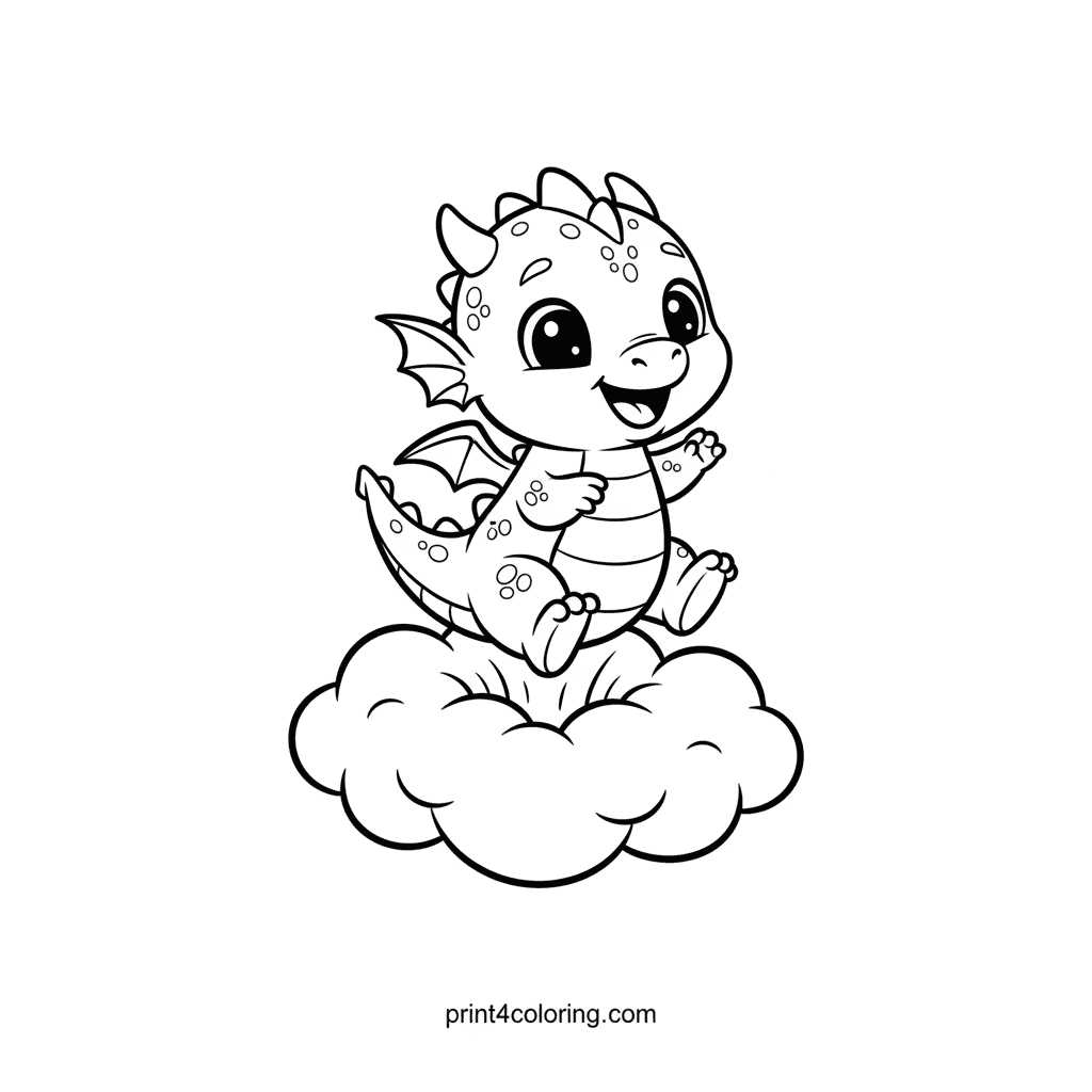 Little Dragon's First Sky Adventure